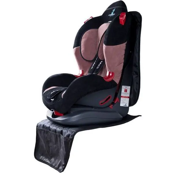 CARETERO PROTECTIVE MAT Ochranná podložka pod autosedačku, černá, velikost