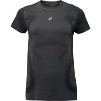 ASICS ROAD SEAMLESS SS TOP Dámské sportovní triko, černá, velikost