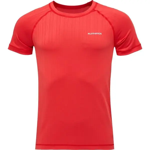 Klimatex BENTO Pánské funkční triko, červená, velikost