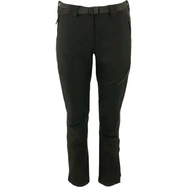 ALPINE PRO PELNA Dámské turistické kalhoty, černá, velikost
