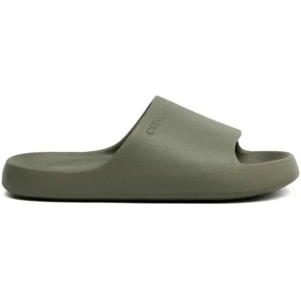 Oldcom ENERGY Dětské pantofle, tmavě zelená, velikost