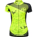 HAVEN SINGLETRAIL NEO WOMEN Dámský cyklistický dres, reflexní neon, velikost