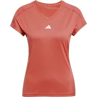 adidas AEROREADY TRAIN ESSENTIALS MINIMAL T-SHIRT Dámské sportovní triko, červená, velikost