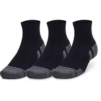 Under Armour PERFORMANCE COTTON 3PK QTR Dětské ponožky, černá, velikost M