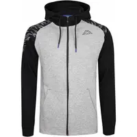 Kappa LOGO CASSIM Pánská mikina, šedá, velikost