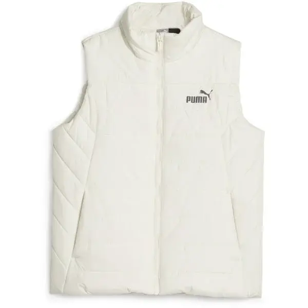 Puma ESSENTIALS PADDED VEST Dámská vesta, béžová, velikost