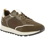 Geox U PARTENIO Pánské volnočasové boty, khaki, velikost