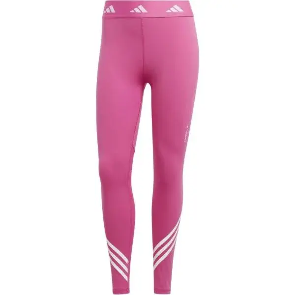 adidas TECHFIT TIGHT 7/8 LEGGINGS Dámské legíny, růžová, velikost