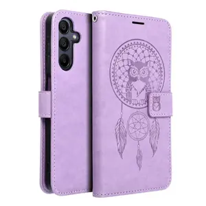 Flipové pouzdro MEZZO Book case pro Samsung Galaxy A15 4G/A15 5G, dreamcatcher purple