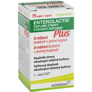 ENTEROLACTIS Plus 15 kapslí