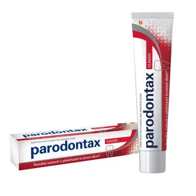 Parodontax Classic zubní pasta bez fluoridu proti krvácení dásní 75ml
