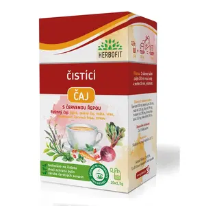 Herbofit Čistící čaj s červenou řepou 20x1,5g