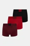 Boxerky Calvin Klein Underwear 3-pack vínová barva, LV00NB4476