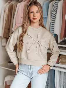 Dámská oversize mikina s květem PETITKA