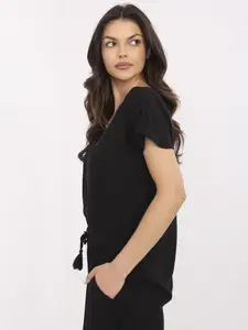 Blouse-D73761M11171B-black