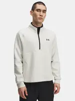 Pánská mikina Under Armour UA Unstoppable Flc Half Zip-WHT - Pánské