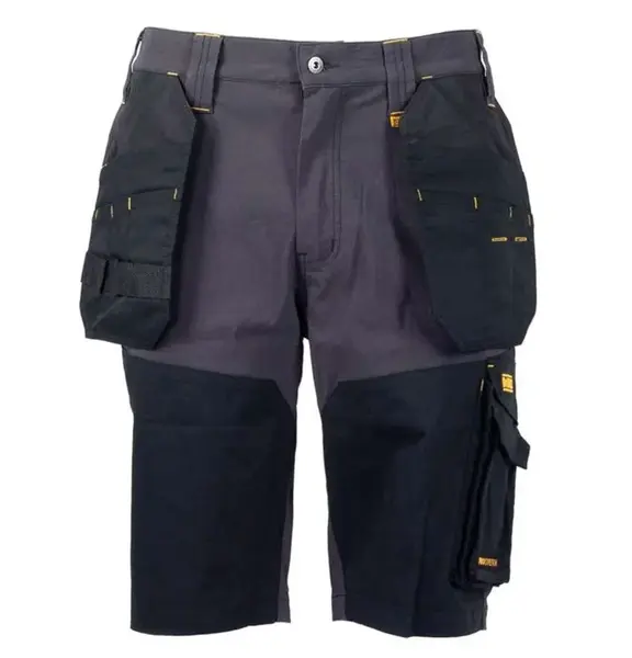 DeWALT - Pánske kraťasy Hamden Stretch, veľkosť 54, sivá/čierna 48917/54
