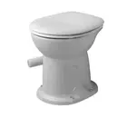 Duravit Design Classics - Voľne stojace suché WC, lesklá biela 0180010000