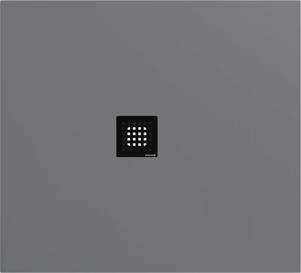 Polysan Flexia - Sprchová vanička 110x100 cm, matná sivá 72922.31