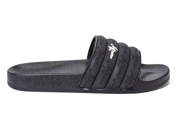 Meatfly dámské pantofle Hudson Black Stripes | Černá | Velikost 39