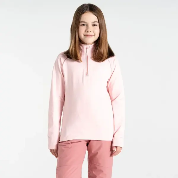 Dětské funkční tričko dare2b consist ii světle růžová 110-116