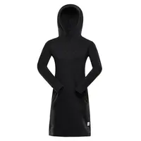 Dámské mikinové šaty alpine pro oleba černá l