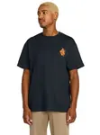 Volcom pánské tričko Fa Callum Rooney Sst Antique Black | Černá | Velikost L | 100% bavlna