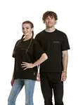 Meatfly unisex tričko Minimal Black | Černá | Velikost L/XL | 100% bavlna