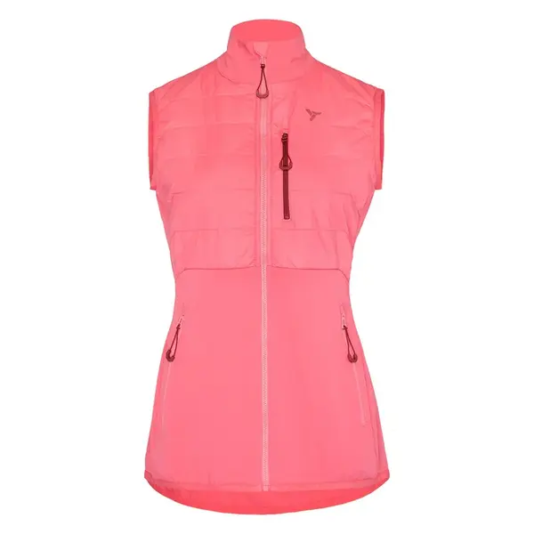 Dámská vesta silvini fiscalina růžová l