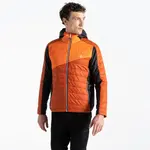 Pánská prošívaná bunda dare2b touring černá/oranžová s