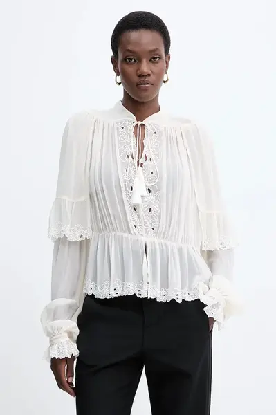 Halenka Twinset dámská, béžová barva, 252TS2291