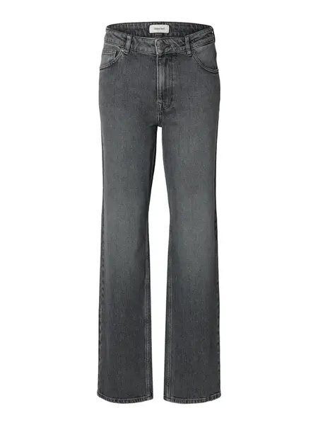 SELECTED Džínsy 'SLFBEA-KORI'  sivý denim
