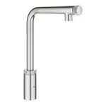 Grohe Minta SmartControl - Dřezová baterie s výsuvnou koncovkou, SmartControl, supersteel 31613DC0