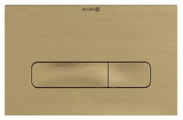 Kludi Unifix - Ovládání splachování, kartáčované zlato 30PP01N0