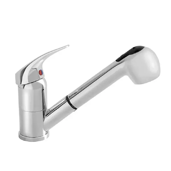 Alveus Baterie - Dřezová baterie Oaza, s výsuvnou sprškou, chrom 1091078