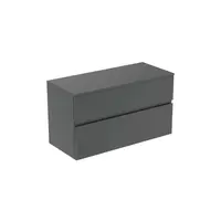 Ideal Standard Finesse - Umyvadlová skříňka, 100x44x56 cm, 2 zásuvky, matný antracit E3424Y2