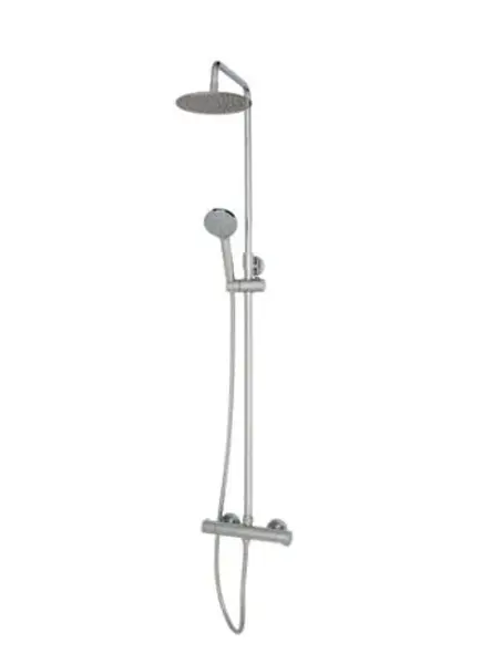 OMNIRES Y - Sprchový set s termostatem, průměr 20 cm, 5 proudů, chrom Y1244XOCR