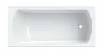 Geberit Perfect - Vana 150x75 cm, včetně nožiček, bílá 554.071.01.1