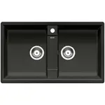 Blanco Zia 9 - Silgranitový dřez, 86x50 cm, antracit 516686