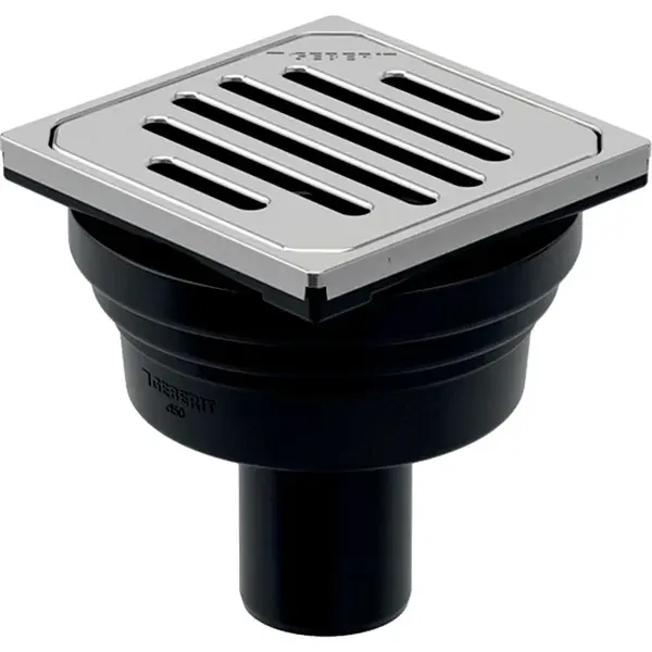 Geberit Varino - Podlahová vpusť svislá, d 5 cm 388.033.00.1