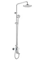 Mereo Mada - Sprchový set s vaňovou batériou, priemer 22 cm, chróm CBE60101SAM