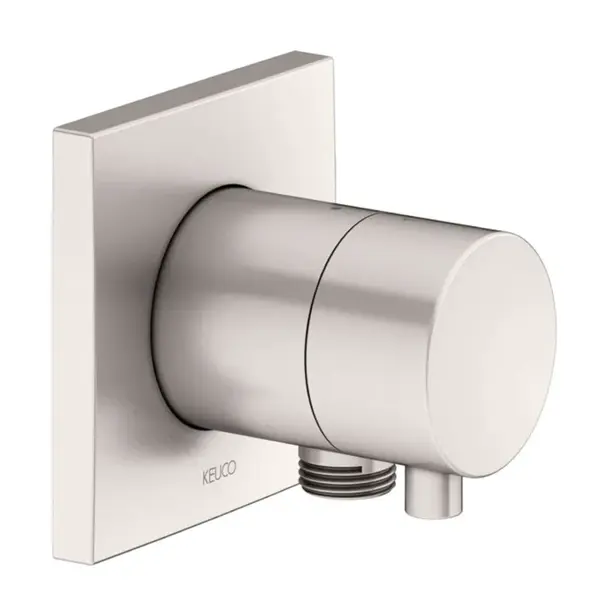 Keuco IXMO - Prepínací ventil pod omietku, na 2 výstupy, s pripojením sprchy, kefovaný nikel 59556051102