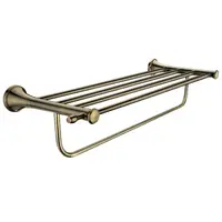 Nimco Lada - Polica na uteráky s hrazdou, mosadz LA 19063-65