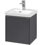 Villeroy & Boch Subway 3.0 - Umývadlová skrinka, 42x43x38 cm, 1 dvierka, grafitová C58100VR