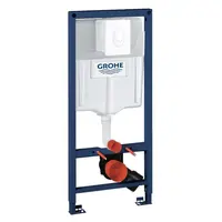 Grohe Rapid SL - Předstěnový instalační prvek pro závěsné WC, nádržka GD2, ovládací tlačítko Skate Air, alpská bílá 38764001