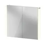 Duravit Ketho.2 - Zrcadlová skříňka s LED osvětlením, 70x80x16 cm, 2 dvířka K27136000001000