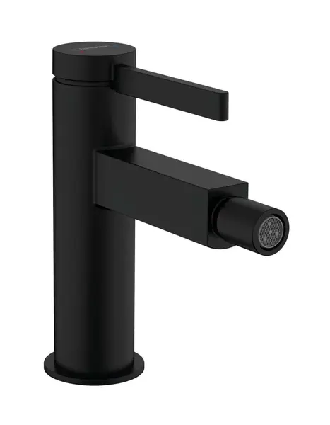 Hansgrohe Finoris - Bidetová baterie s výpustí Push-Open, matná černá 76200670