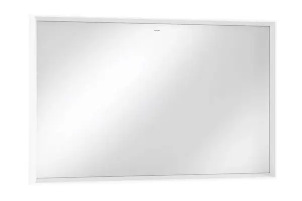 Hansgrohe Xarita E - Zrcadlo s LED osvětlením a vyhříváním, 120x70 cm, IR senzor, matná bílá 54994700