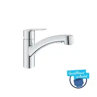 Grohe QuickFix Start - Dřezová baterie s výsuvnou sprškou, chrom 1012400000