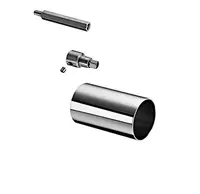 Schell Príslušenstvo - Predlžovacia súprava D-C-M na CVD elektroniku, podomietková inštalácia, chróm 018880699